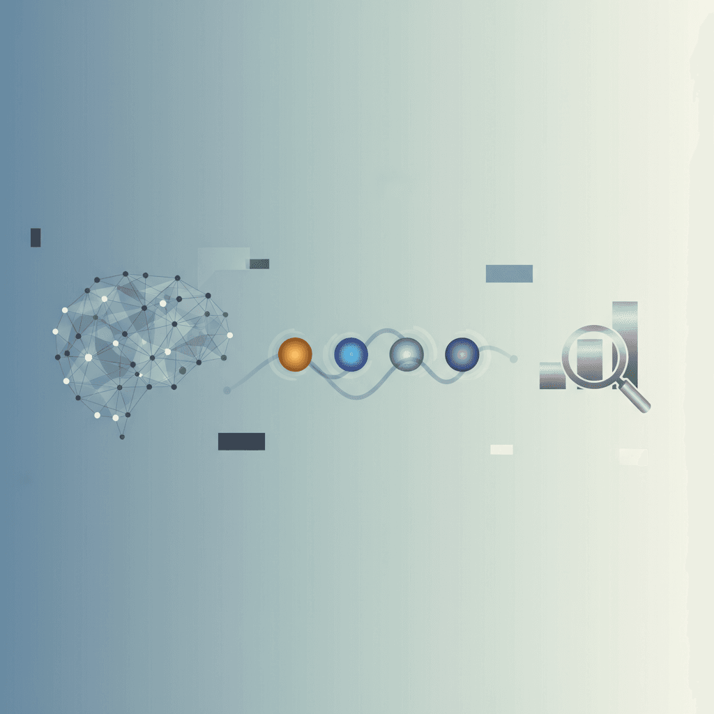 Diagram showing content optimization pathways connecting to AI language model retrieval systems