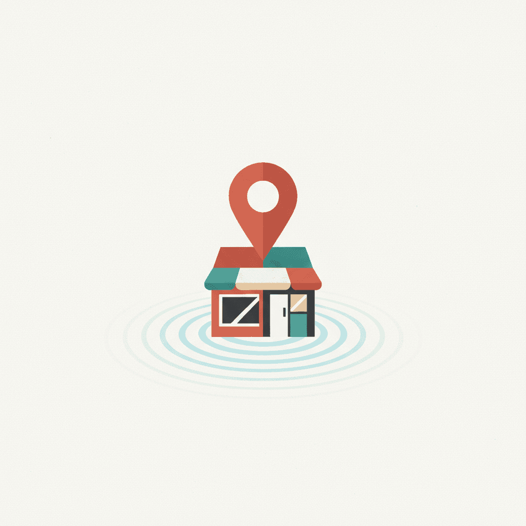 Singapore shopfront appearing prominently in Google Maps local search results on a mobile phone